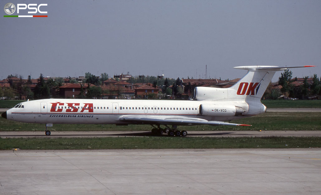 OK-VCG 90A838 Tu-154M OK-VCG CSA © 2018 courtesy of Marco Ceschi - Piti Spotter Club Verona