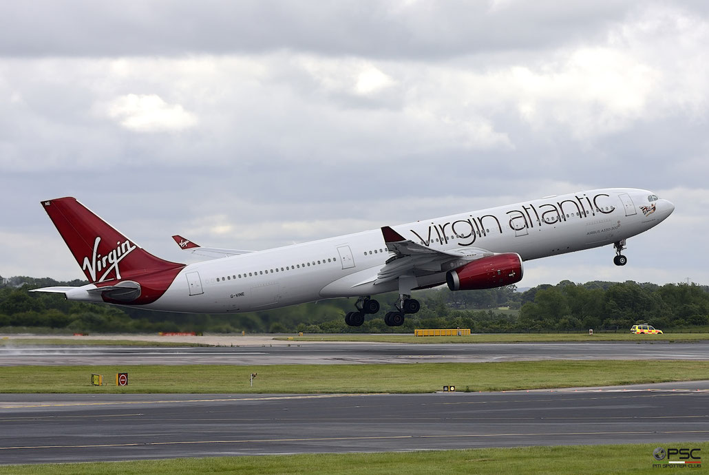 G-VINE A330-343E 1231 Virgin Atlantic Airways @ Manchester Airport 21.06.2015 © Piti Spotter Club Verona