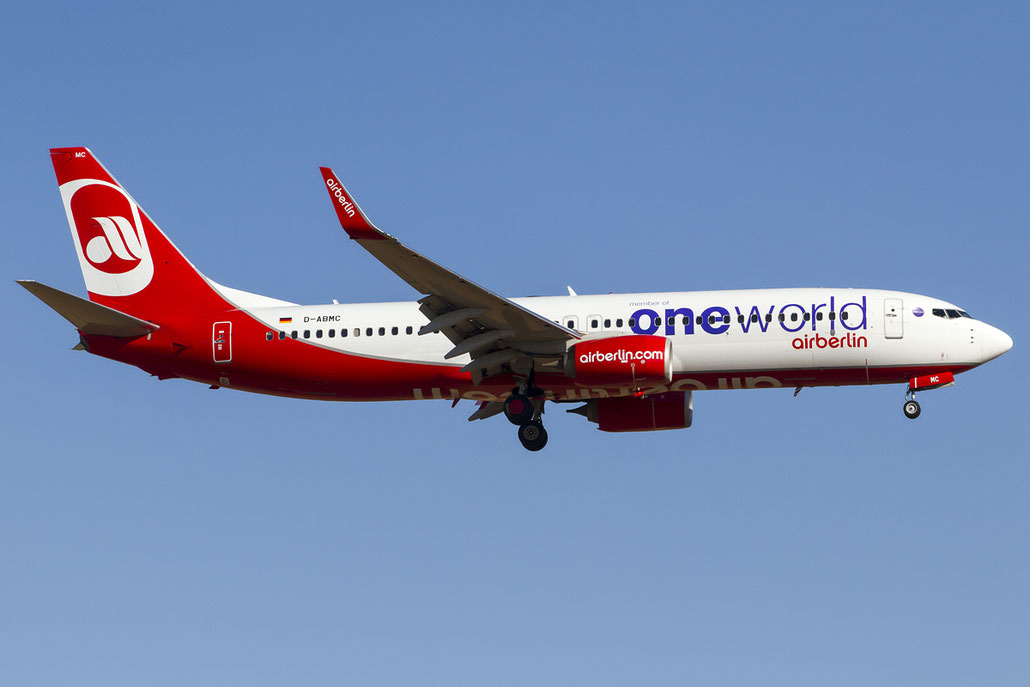D-ABMC B737-86J 37752/3835 Air Berlin @ Palma de Mallorca Airport 07.2014 © Piti Spotter Club Verona
