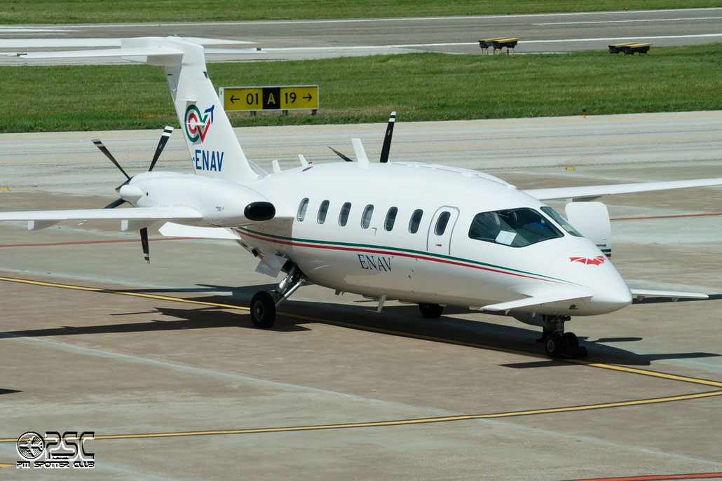 I-ENAV - Piaggio P-180 Avanti II - Italy - Ente Nazionale Assistenza al Volo (ENAV) @ Aeroporto di Bolzano © Piti Spotter Club Verona