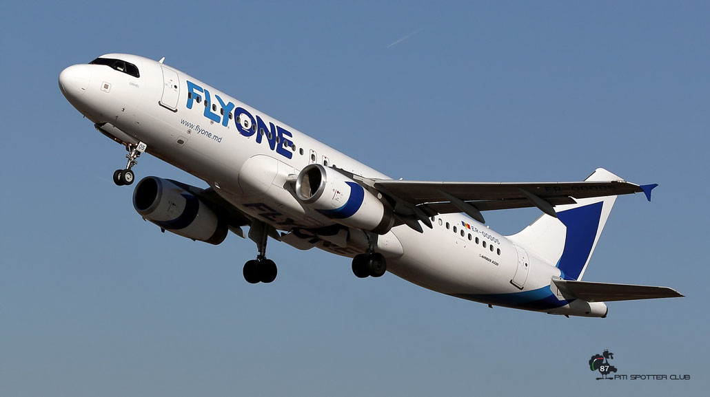 ER-00005 A320-233 3543 FlyOne @ Aeroporto di Verona 02.2020  © Piti Spotter Club Verona