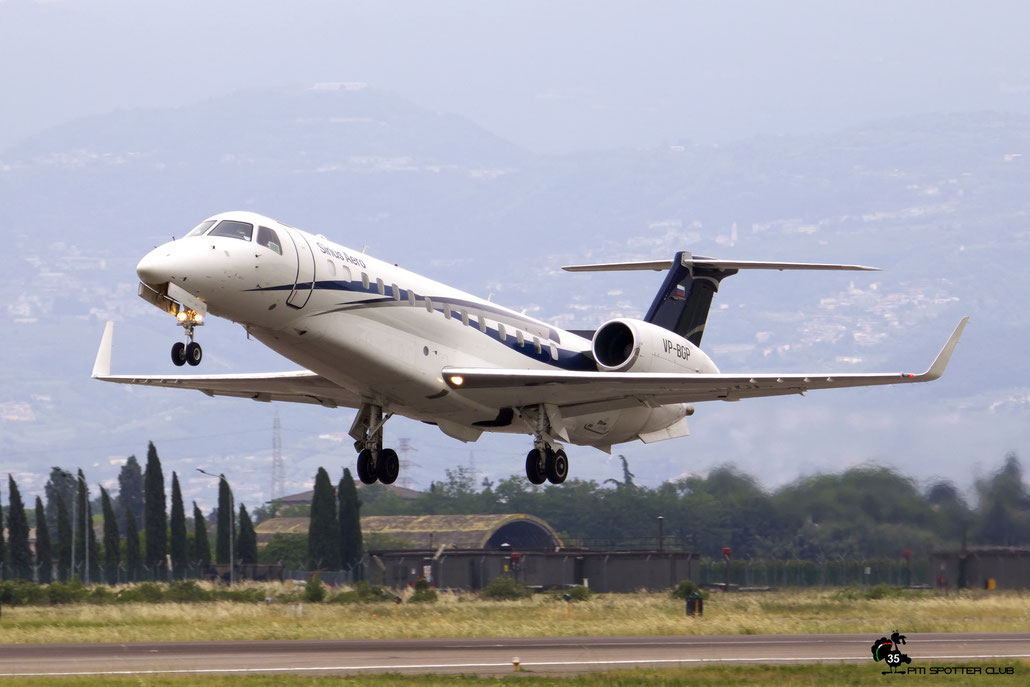 VP-BGP - Embraer Legacy 650  - Sirius-Aero @ Aeroporto di Verona 09.2020  © Piti Spotter Club Verona