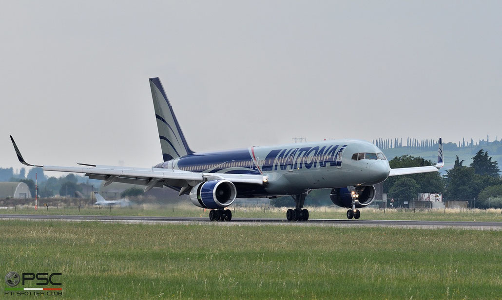 N567CA  B757-223  24608/384  National Airlines  @ Aeroporto di Verona 11.2020  © Piti Spotter Club Verona