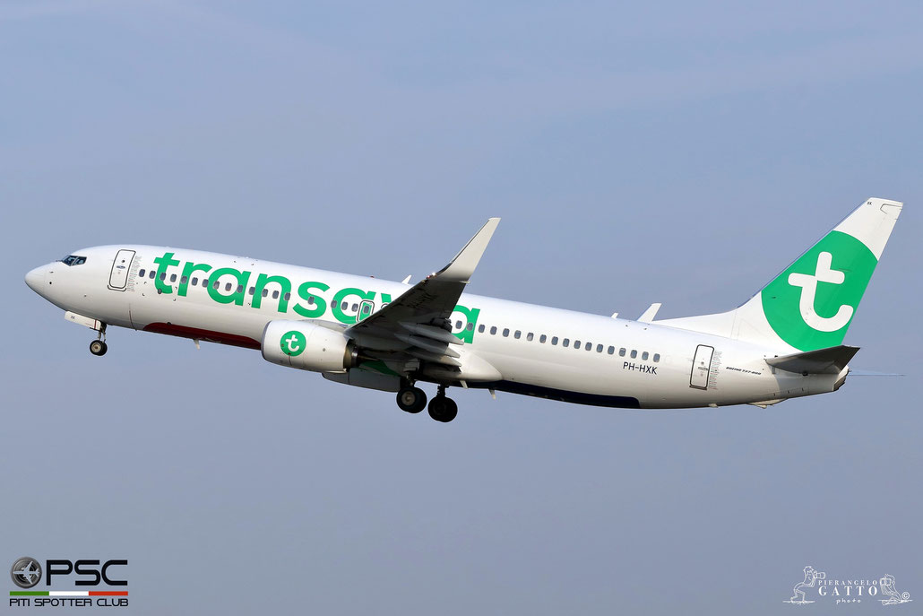PH-HXK B737-800 62157/6380 Transavia Airlines @ Aeroporto di Verona 23.09.2017  © Piti Spotter Club Verona