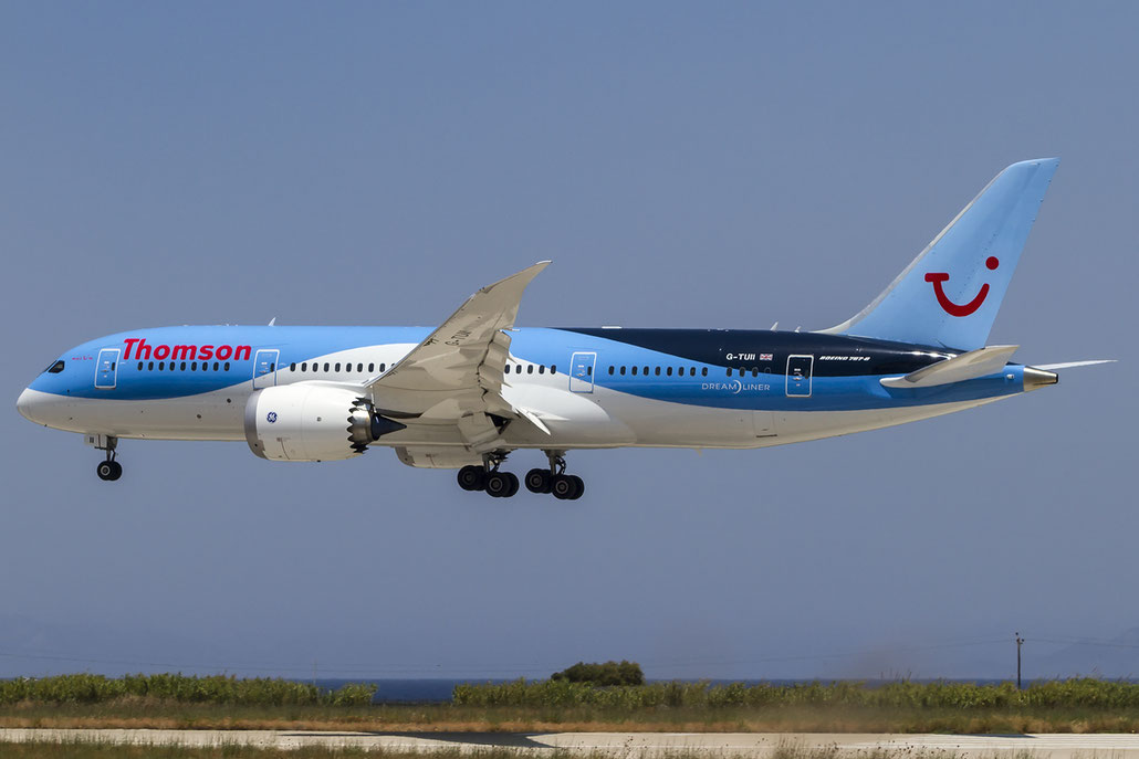 G-TUII B787-8 37230/300 Thomson Airways@ Rhodes Airport 08.07.2016 © Piti Spotter Club Verona