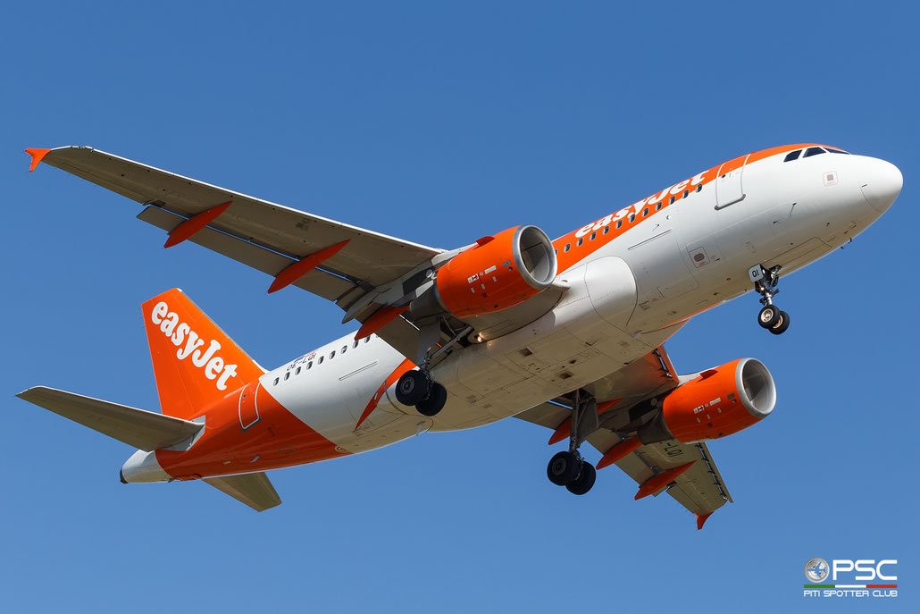 OE-LQI Airbus A319-111 3411  CFM56-5B5/P  easyJet Europe 2008 @ Barcellona BCN 05 2026 © Piti Spotter Club Verona