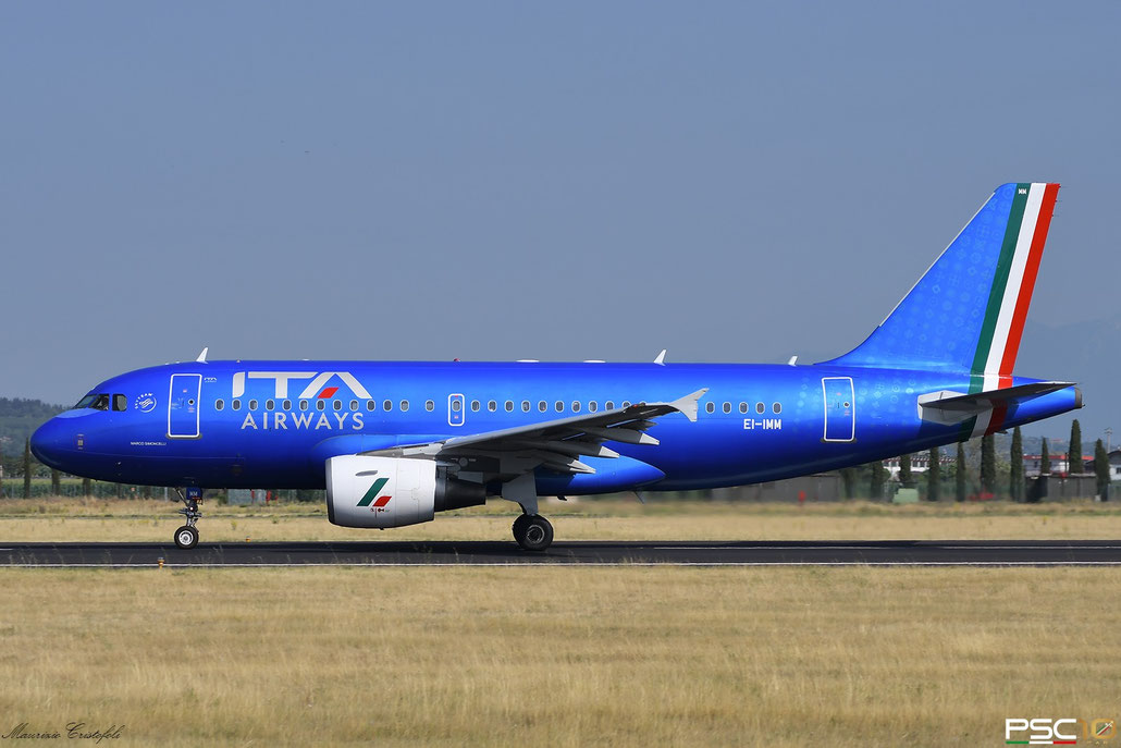 EI-IMM  A319-111  4759  ITA Airways  @ Aeroporto di Verona  06 2022 © Piti Spotter Club Verona