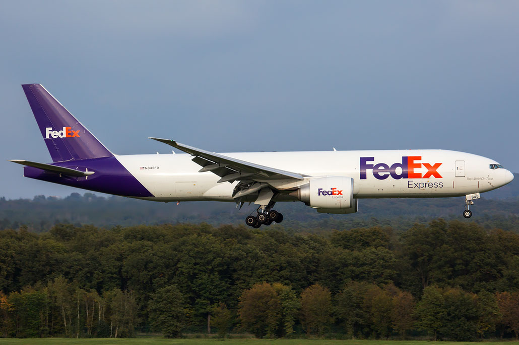 N845FD B777-F 66255/1655 FedEx Express @ Colonia-Bonn 11 2023 © Piti Spotter Club Verona