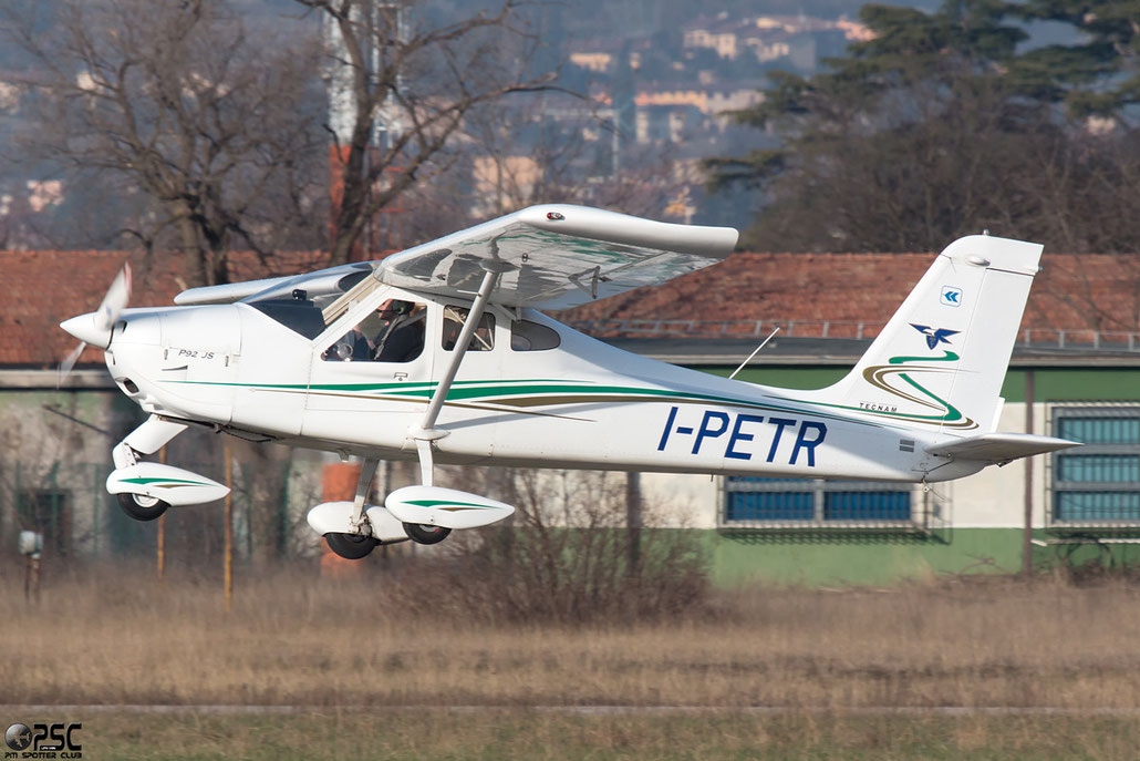 I-PETR - Tecnam P92 Echo - @ Aeroporto Verona Boscomantico © Piti Spotter Club Verona