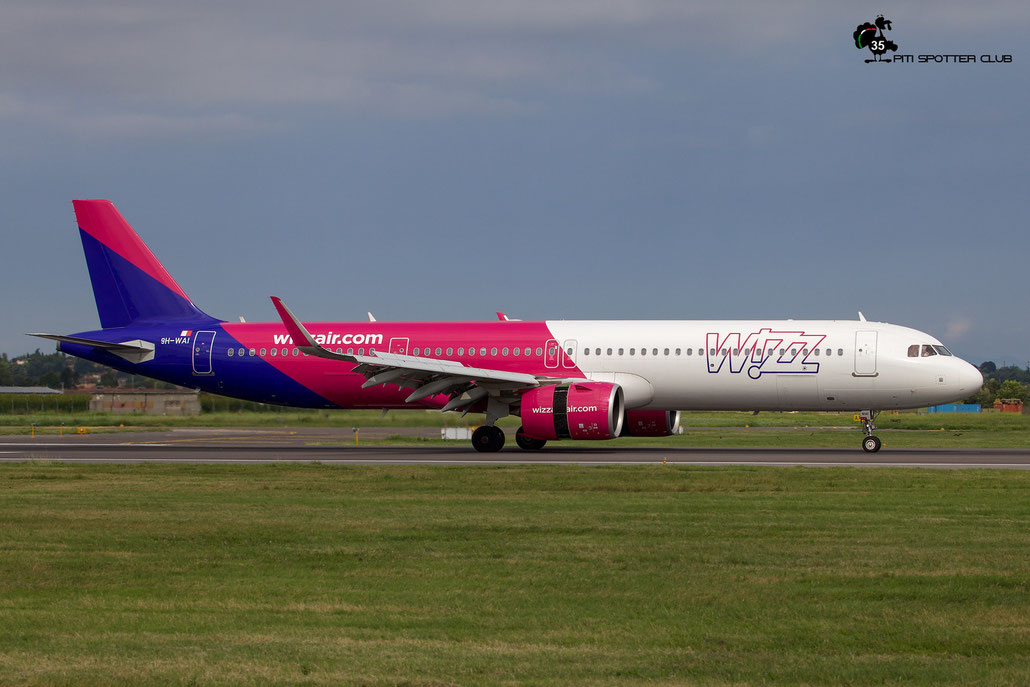9H-WAI A321-271NX 10460 Wizz Air Malta @ Aeroporto di Verona - 08/2023  © Piti Spotter Club Verona