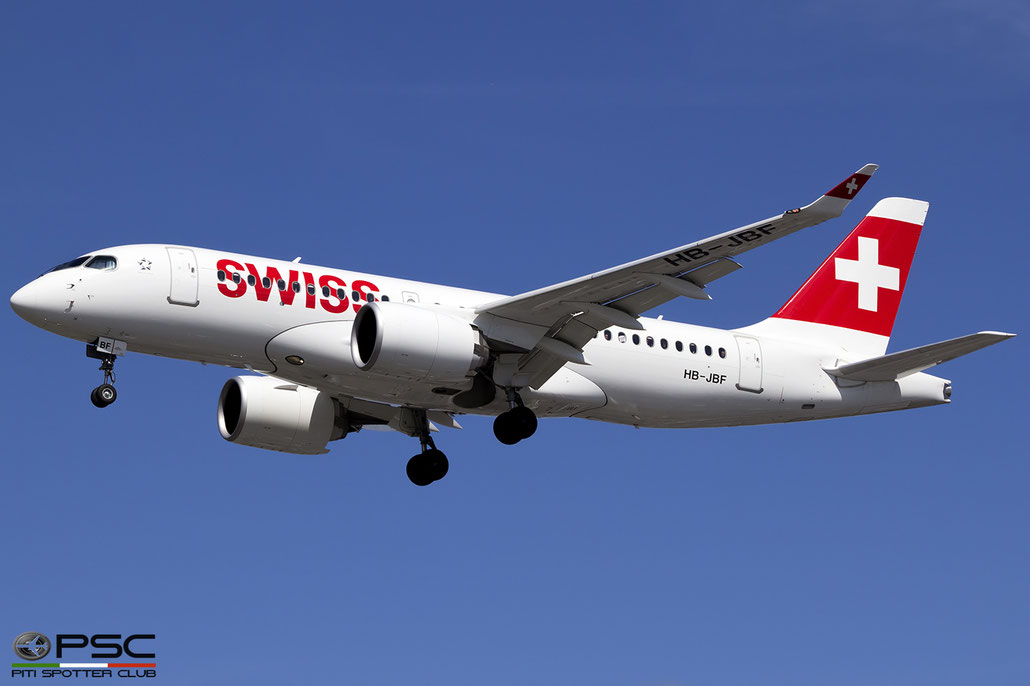 HB-JBF CS100 50015 Swiss Global Air Lines @ London Heathrow Airport 08.2017 © Piti Spotter Club Verona