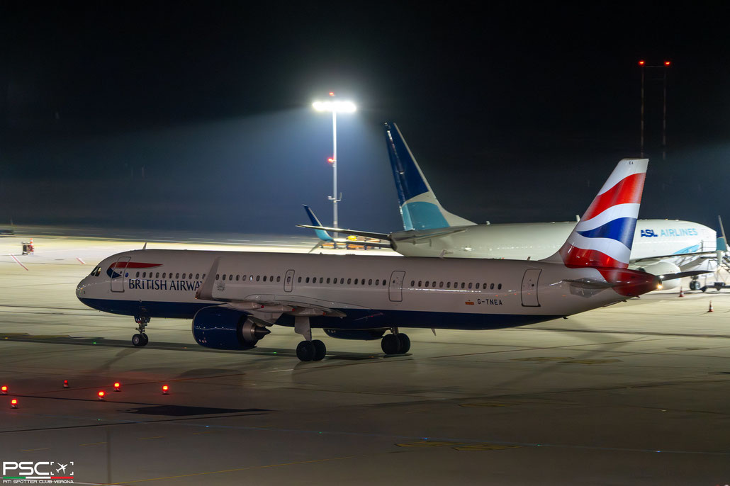 G-TNEA A321-251NX 11603 British Airways @ Colonia/Bonn 02.2024 © Piti Spotter Club Verona