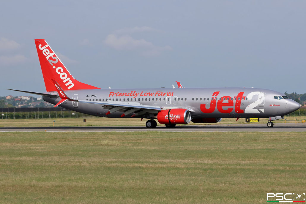 G-JZDH Boeing 737-8AL (SSW) 62687 5975 cfm56-7BE Jet2 Menorca Jet2 2016 @ Aeroporto di Verona 08 2025 © Piti Spotter Club Verona