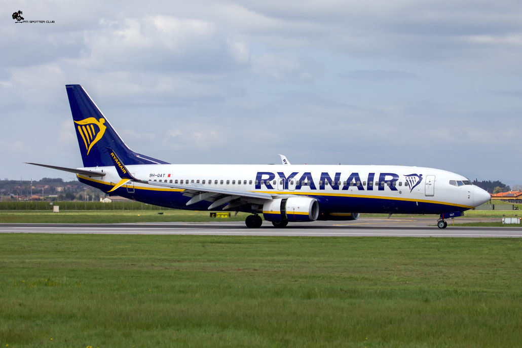 9H-QAT Boeing 737-8AS 44694 5301 cfm56-7B26E  Malta Air>Ryanair 2015  @ Aeroporto di Verona 04 2025 © Piti Spotter Club Verona