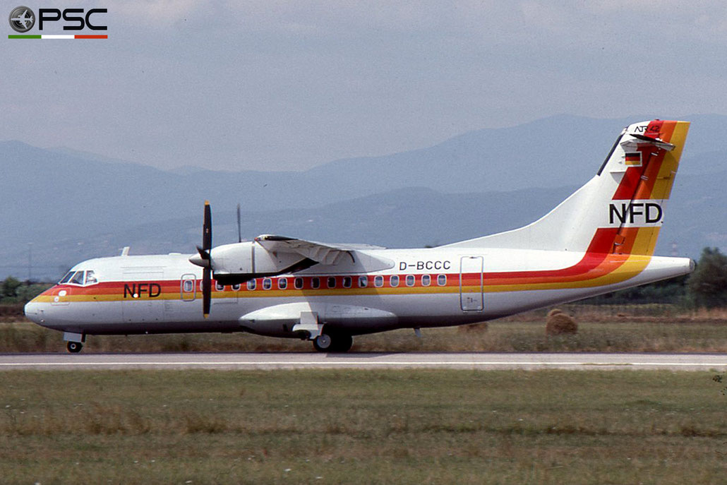 D-BCCC ATR42-300 080 NFD - Nürnberger Flugdienst © 2018 courtesy of Marco Ceschi - Piti Spotter Club Verona