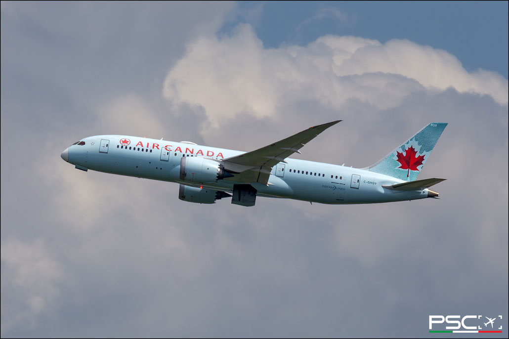 C-GHQY Boeing 787-8 Dreamliner 35264 265 GEnx-1B 808 Air Canada 2015 @ Vienna Airport 04 2024 © Piti Spotter Club Verona