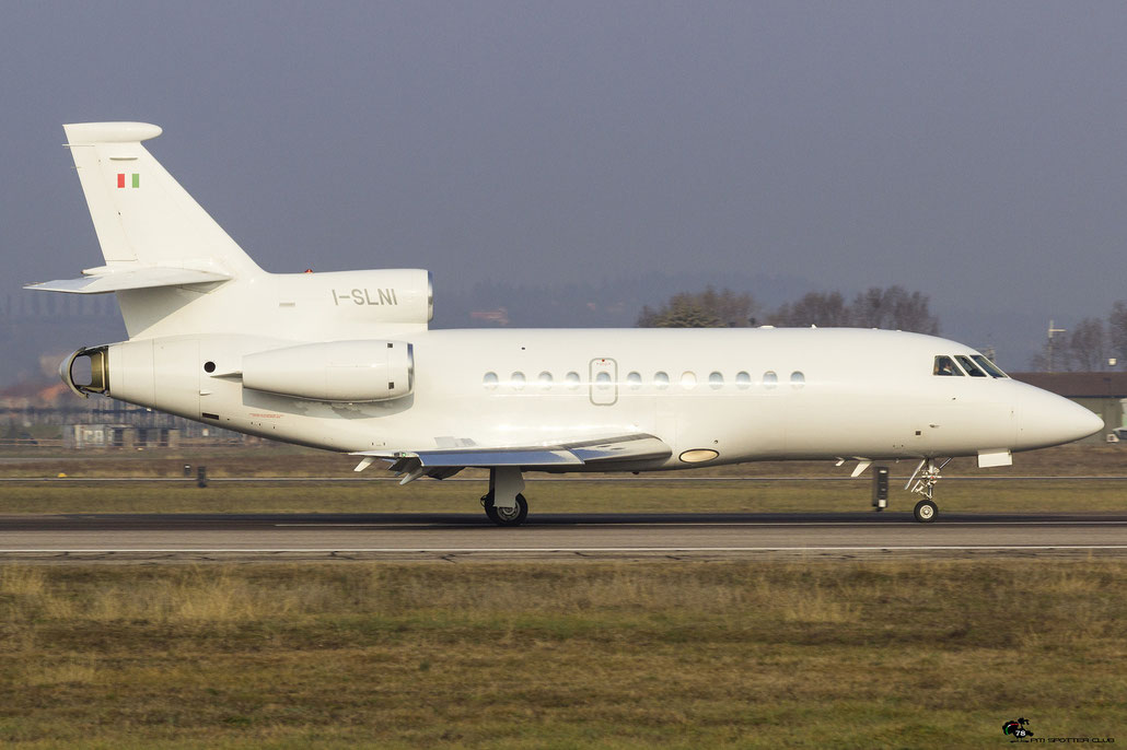 I-SLNI Falcon 900EX 109 Leader SRL @ Aeroporto di Verona 10.02.2018  © Piti Spotter Club Verona