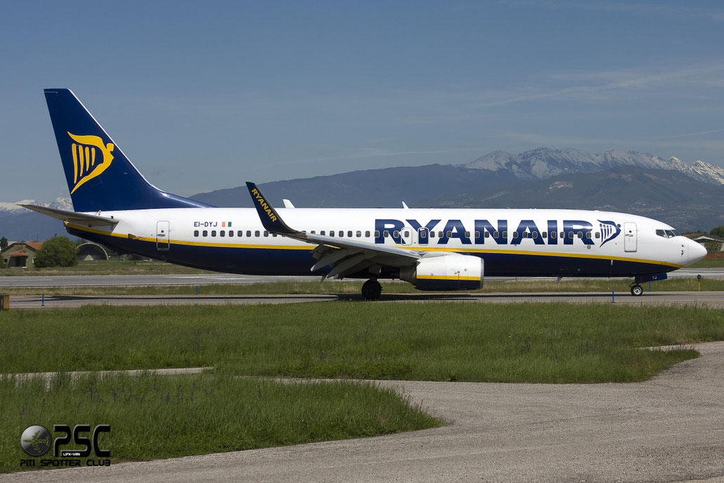Boeing 737 Next Gen - MSN 36572 - EI-DYJ @ Aeroporto di Verona © Piti Spotter Club Verona