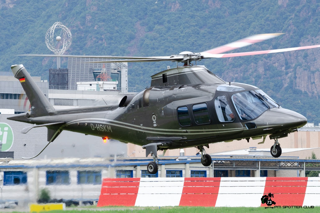 D-HSKM. Agusta A109S Grand. @ Aeroporto di Bolzano © Piti Spotter Club Verona