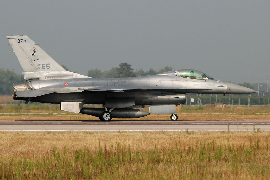 MM7265   F-16A-15-CF ADF  M22-30/61-445 @ Aeroporto di Verona   © Piti Spotter Club Verona
