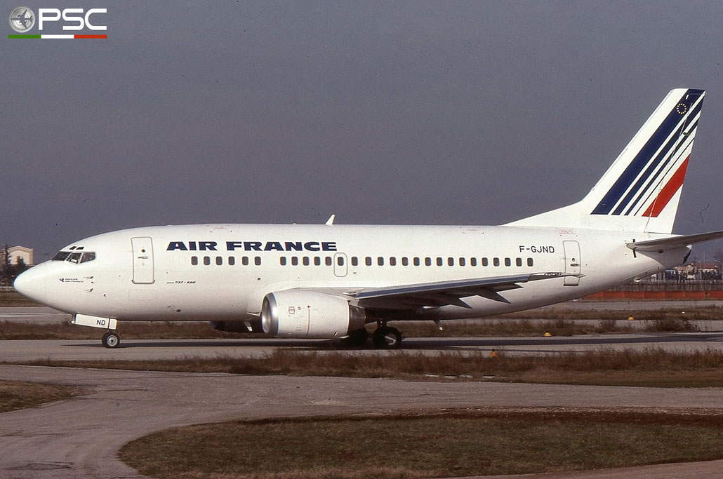 F-GJND B737-528 25229/2180 Air France © 2017 courtesy of Marco Ceschi - Piti Spotter Club Verona