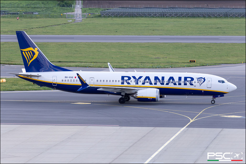 9H-VUG Boeing 737-8 200 65077 7534 LEAP-1B27  Malta Air 2019  @ Vienna Airport 04 2024 © Piti Spotter Club Verona