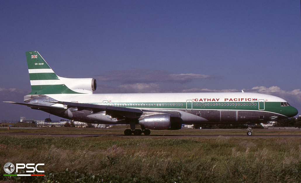 VR-HHW  L-1011-1  193K-1032  Cathay Pacific Airways  © courtesy of Marco Ceschi - Piti Spotter Club Verona