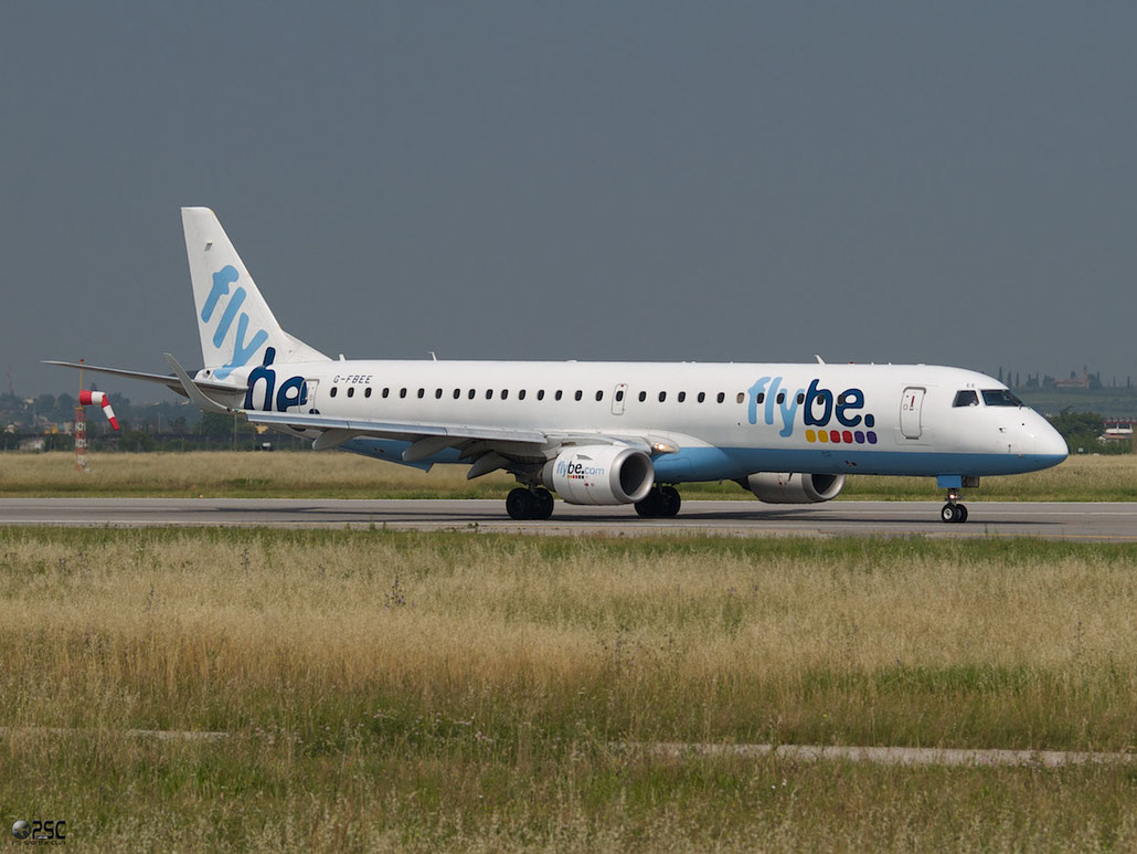 Embraer 190/195 - MSN 93 - G-FBEE @ Aeroporto di Verona © Piti Spotter Club Verona