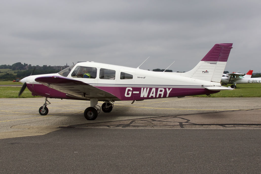 G-WARY, 1997 Piper PA-28-161 Cherokee Warrior III C/N 28-42024 @ Brighton City Airport ©  2022 Piti Spotter Club Verona