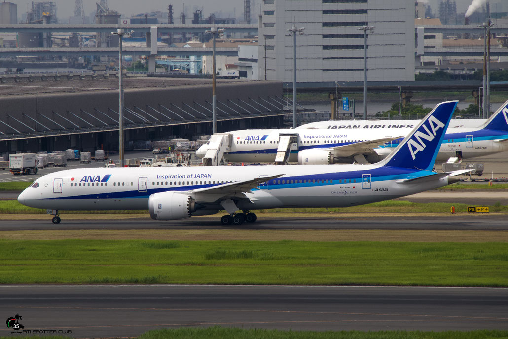 JA933A B787-9 61524/1003 ANA - All Nippon Airways @ Tokyo Haneda 07.2023 © Piti Spotter Club Verona