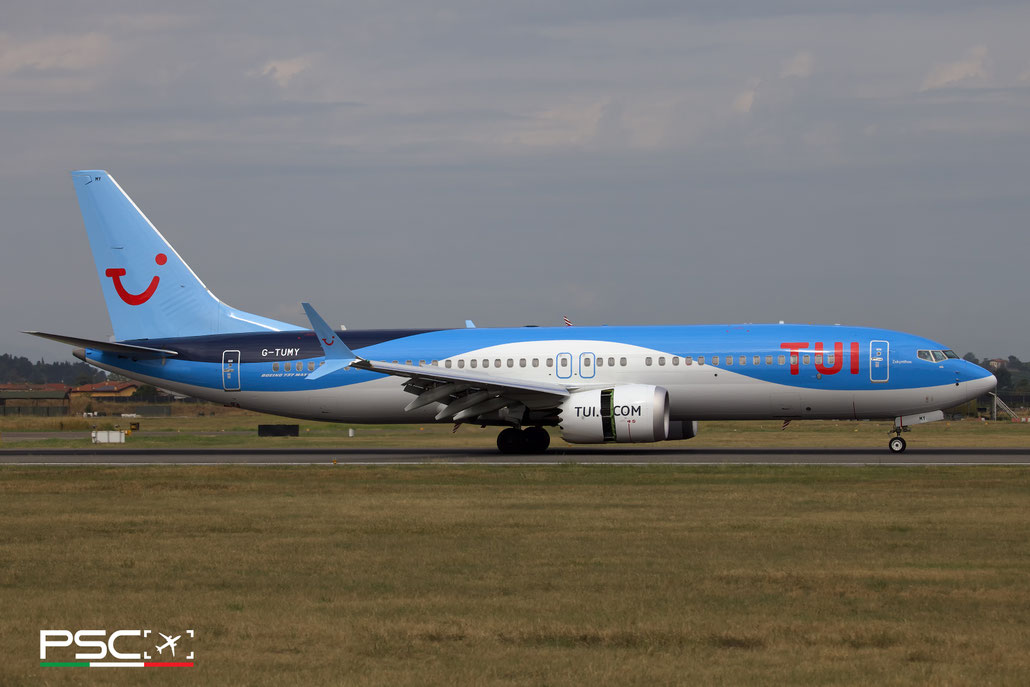 G-TUMY Boeing 737-8 MAX 8 44619 8941 LEAP-1B27  TUI Airways 2024 @ Verona 09 2024 © Piti Spotter Club Verona