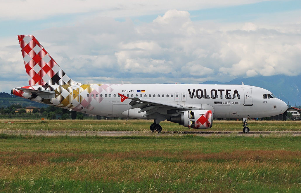 EC-MTL A319-111 2053 Volotea Air @ Aeroporto di Verona 14.05.2018  © Piti Spotter Club Verona