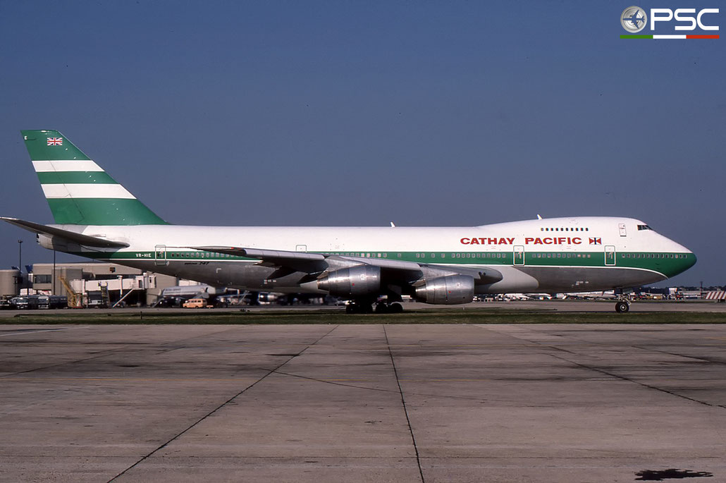 VR-HIE  B747-267B  22872/566  Cathay Pacific Airways  © courtesy of Marco Ceschi - Piti Spotter Club Verona