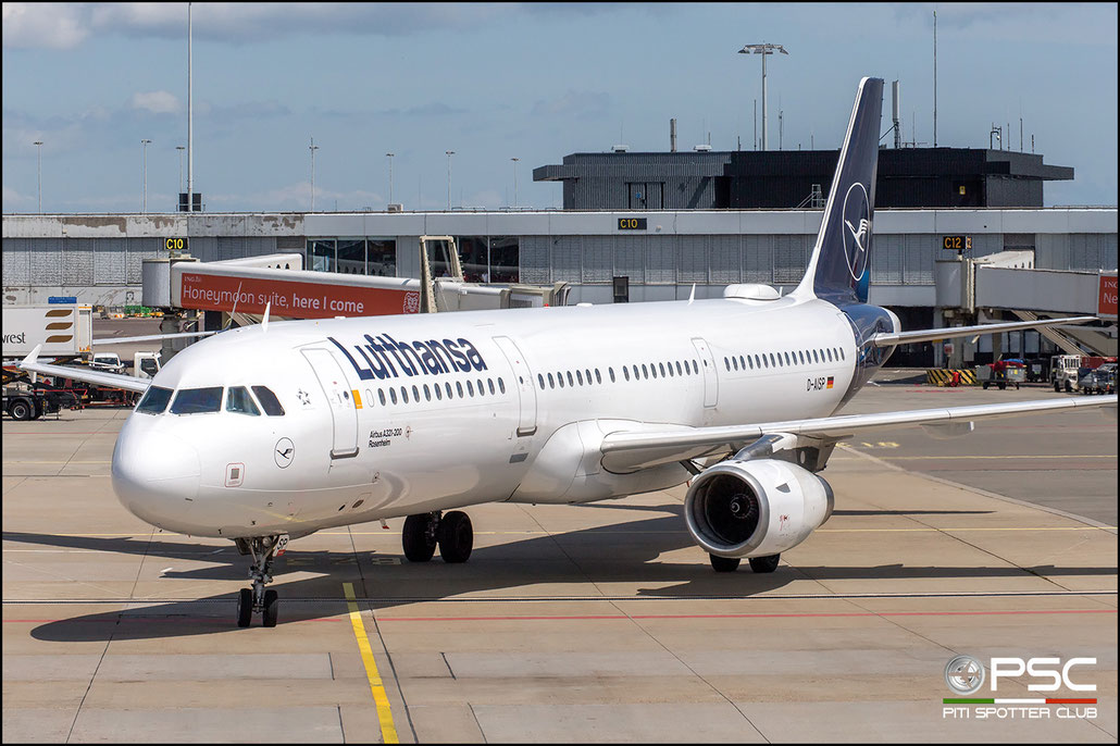 D-AISP  A321-231  3864  Lufthansa  @ Amsterdam 2019 © Piti Spotter Club Verona 