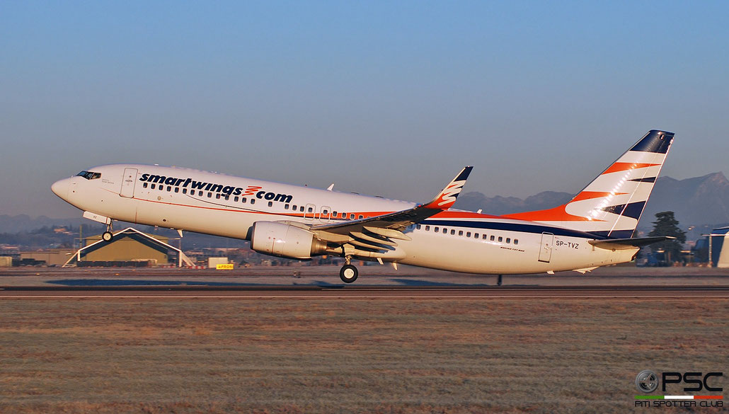 SP-TVZ B737-8BK 29643/2303 SmartWings @ Aeroporto di Verona 12.2018  © Piti Spotter Club Verona