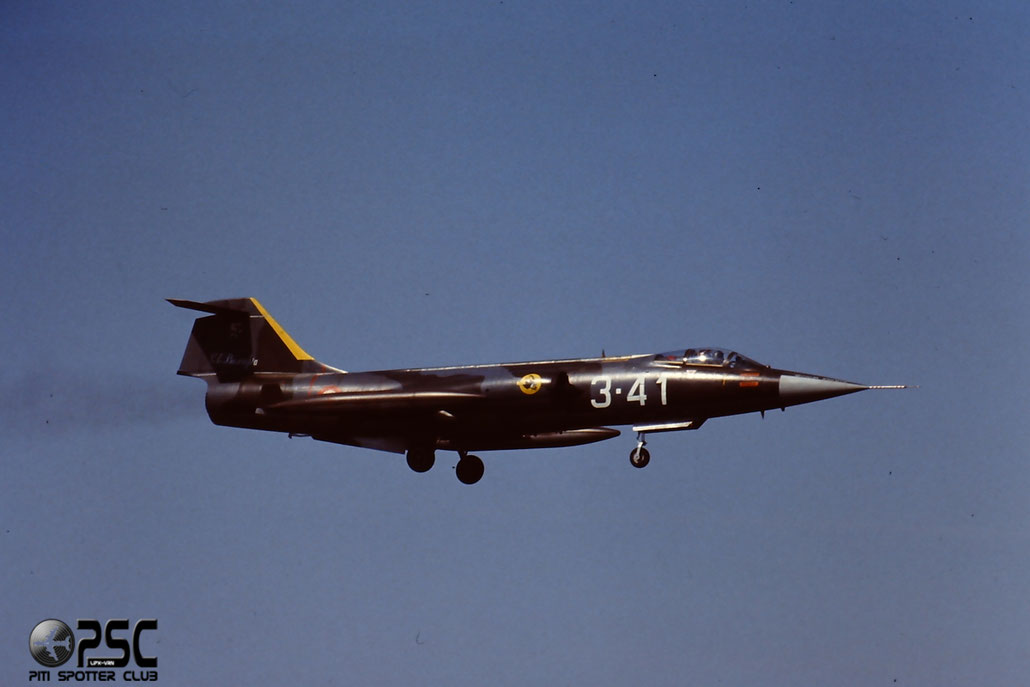 Gli F-104 del Terzo Stormo: 3-41 -  @ Aeroporto di Verona   © Piti Spotter Club Verona