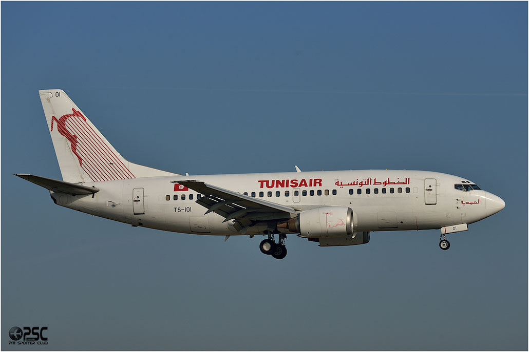 TS-IOI B737-5H3 27257/2583 Tunisair @ Bologna Airport 06.12.2013 © Piti Spotter Club Verona