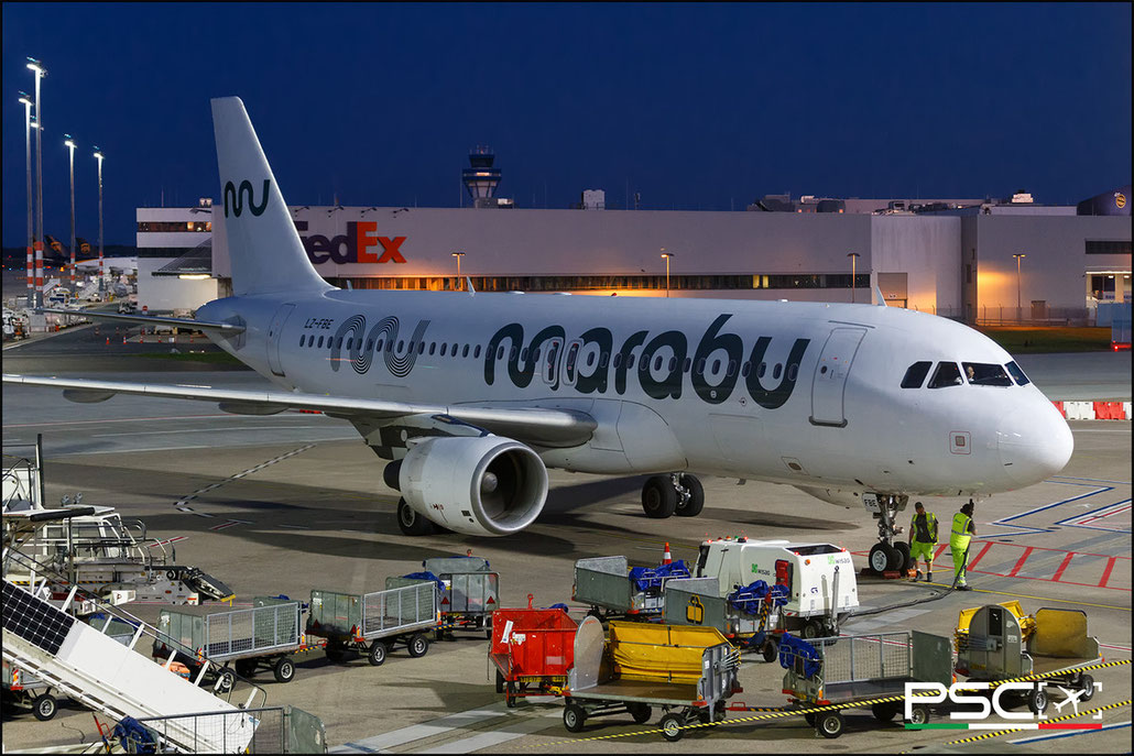 LZ-FBE Airbus A320-214 3780  cfm56-5B4/P  Bul Air>Marabu Airlines 2009  @ Cologne CGN 05 2025 © Piti Spotter Club Verona