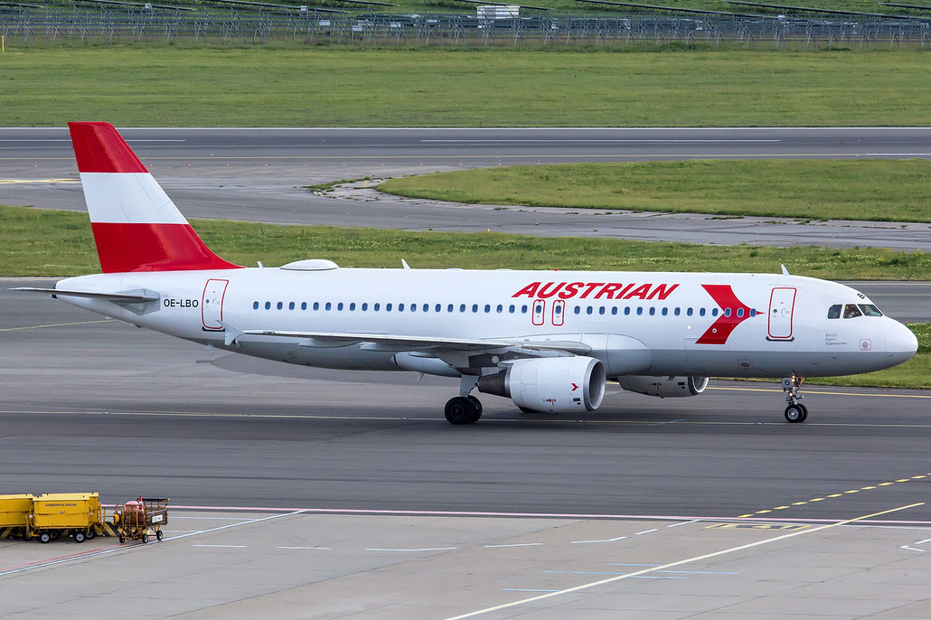 OE-LBO Airbus A320-214 776  cfm56-5B4/P Pyhrn-Eisenwurzen Austrian Airlines 1998 @ Vienna 04 2024 © Piti Spotter Club Verona