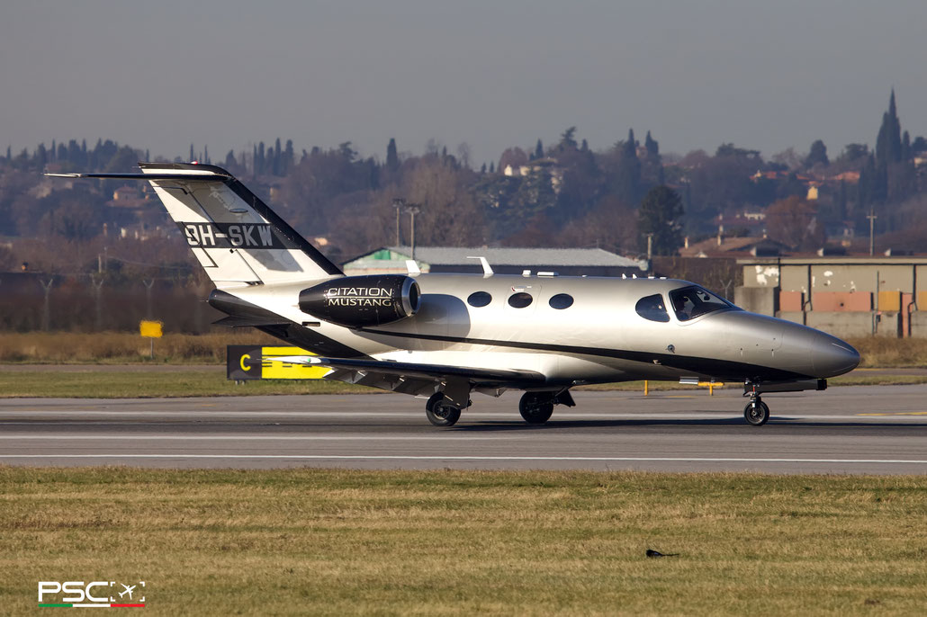 9H-SKW Cessna 510 Citation Mustang 510-0022  PW615F-A   2007 @ Verona Villafranca 12 2025 © Piti Spotter Club Verona