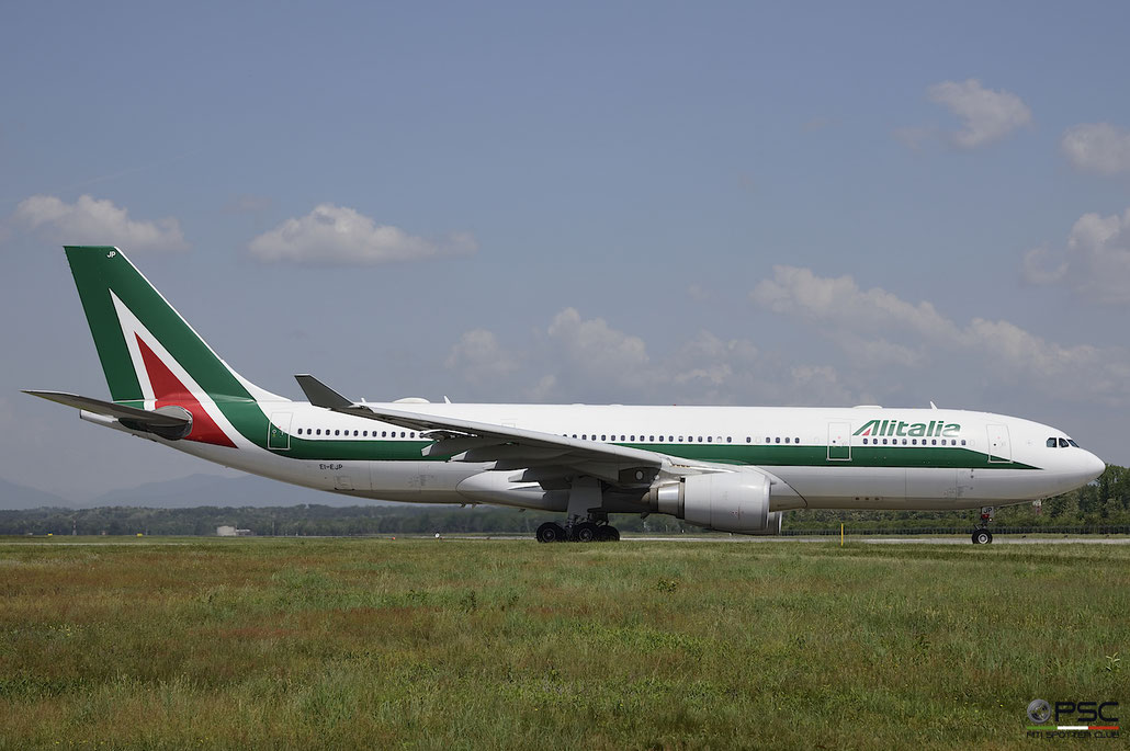 EI-EJP A330-202 1354 Alitalia @ Milano Malpensa Airport 05.05.2018 © Piti Spotter Club Verona