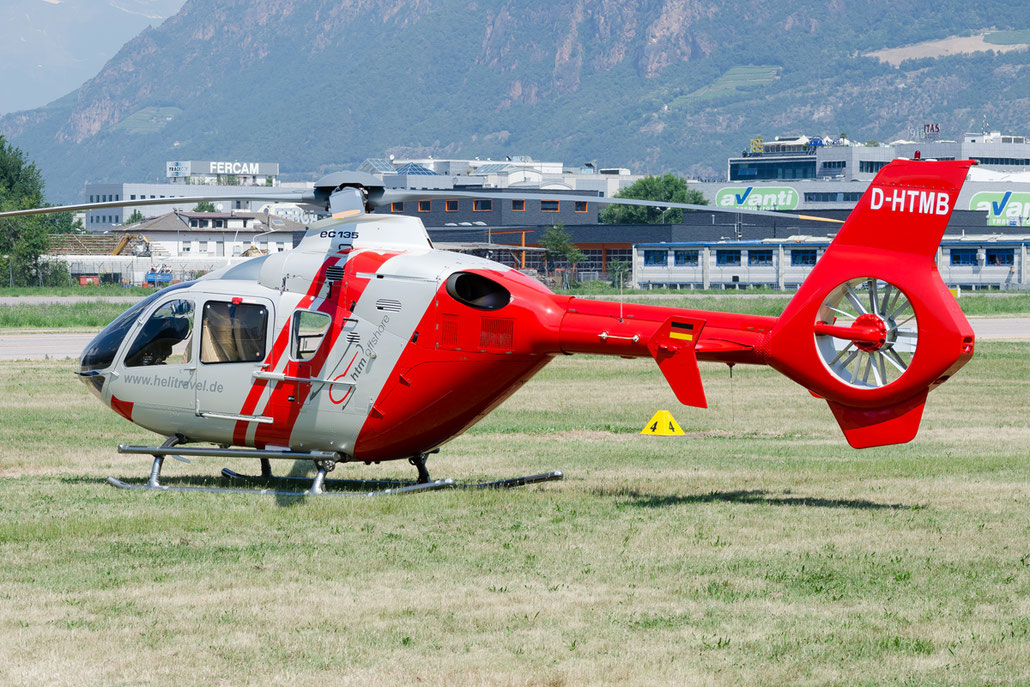 D-HTMB Eurocopter Deutschland EC-135P2 EC35 0060 HTM Helicopter Travel Munich @ Aeroporto di Bolzano © Piti Spotter Club Verona
