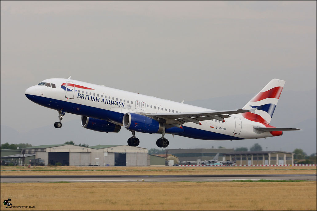 G-GATH A320-232 1482 British Airways @ Aeroporto di Verona © Piti Spotter Club Verona
