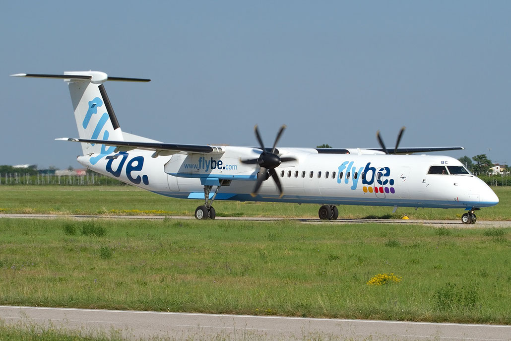Dash 8 - MSN 4257 - G-FLBC @ Aeroporto di Verona © Piti Spotter Club Verona