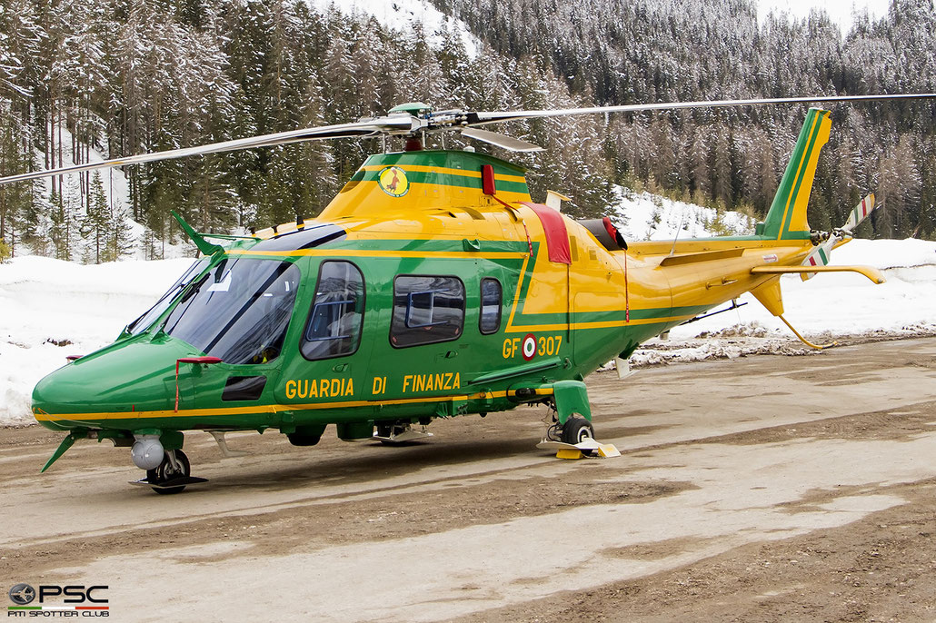 MM81685 GF-307 AW109N 22519 Centro di Aviazione @ Cortina d’Ampezzo 02 2021 © Piti Spotter Club Verona
