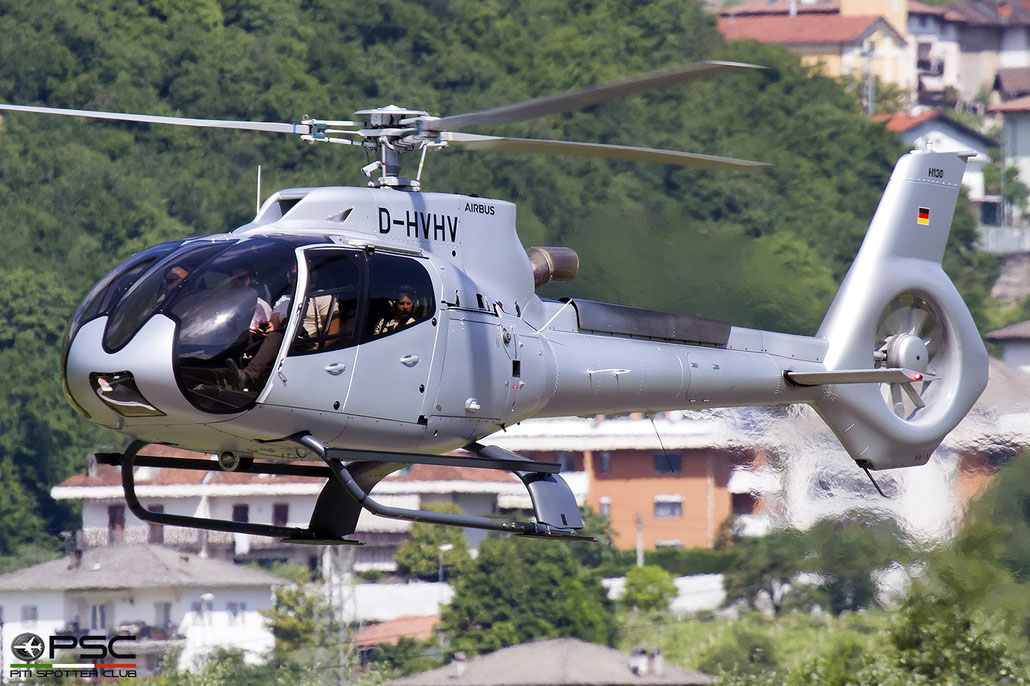 D-HVHV - EC30 - Eurocopter EC130 T2 @ Aeroporto di Trento 05 2021 © Piti Spotter Club Verona