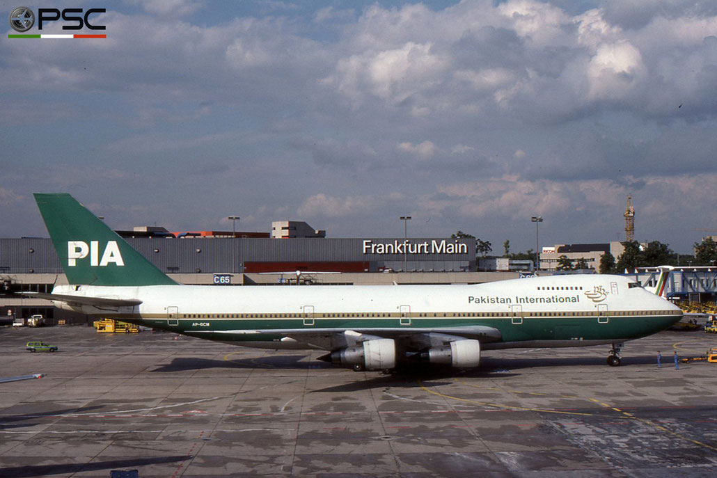 AP-BCM B747-217B 20802/226 PIA - Pakistan International Airlines © 2018 courtesy of Marco Ceschi - Piti Spotter Club Verona