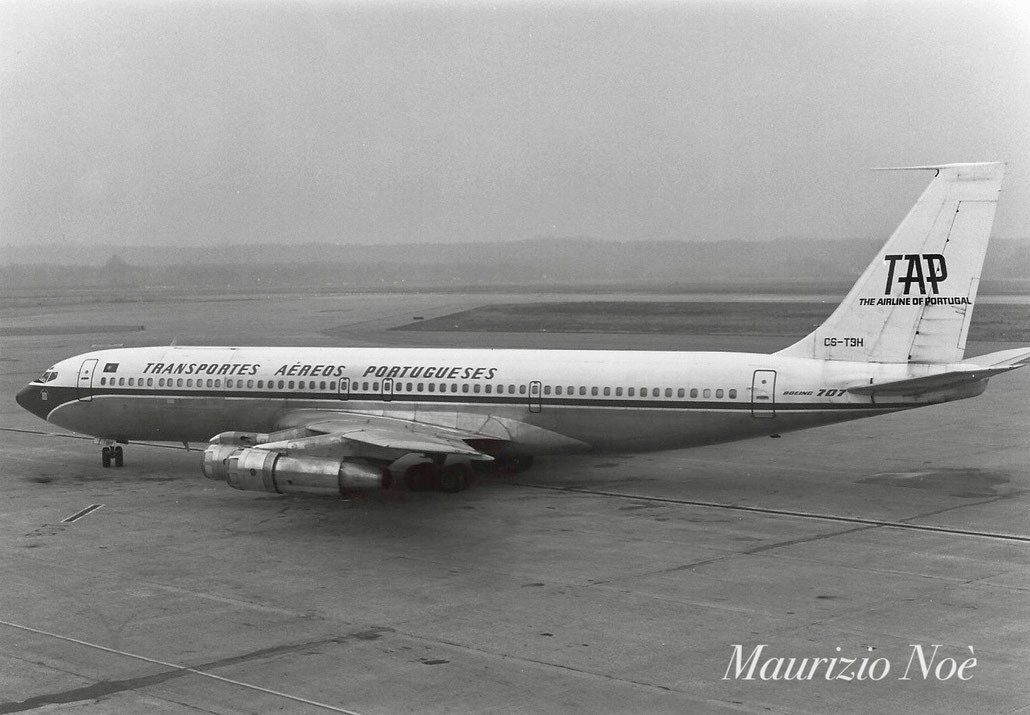 CS-TBH Boeing 707-399  19415 601 JT3D-3B s2 TAP  1967  © collezione Maurizio Noè p.g.c. - Piti Spotter Club Verona