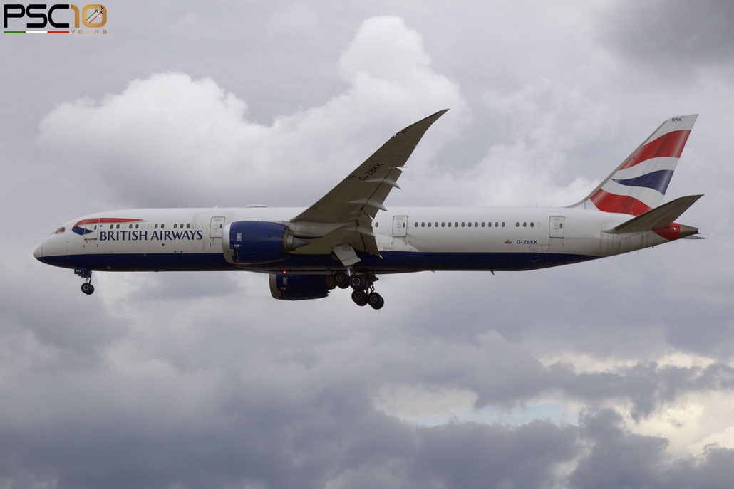 G-ZBKK  B787-9  38627/442  British Airways  @ London Heathrow ©  2022 Piti Spotter Club Verona