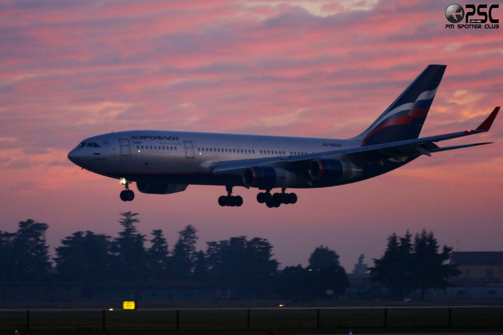 Aeroflot - Ilyushin IL-96-300 - RA-96010 @ Aeroporto di Verona © Piti Spotter Club Verona